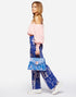 Layla Bag Glimmed Book Blu